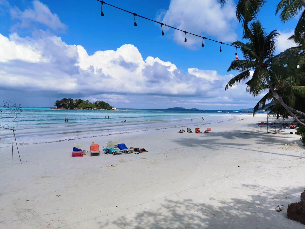 Strand Cote d'Or - Ausblick von Café de Arts