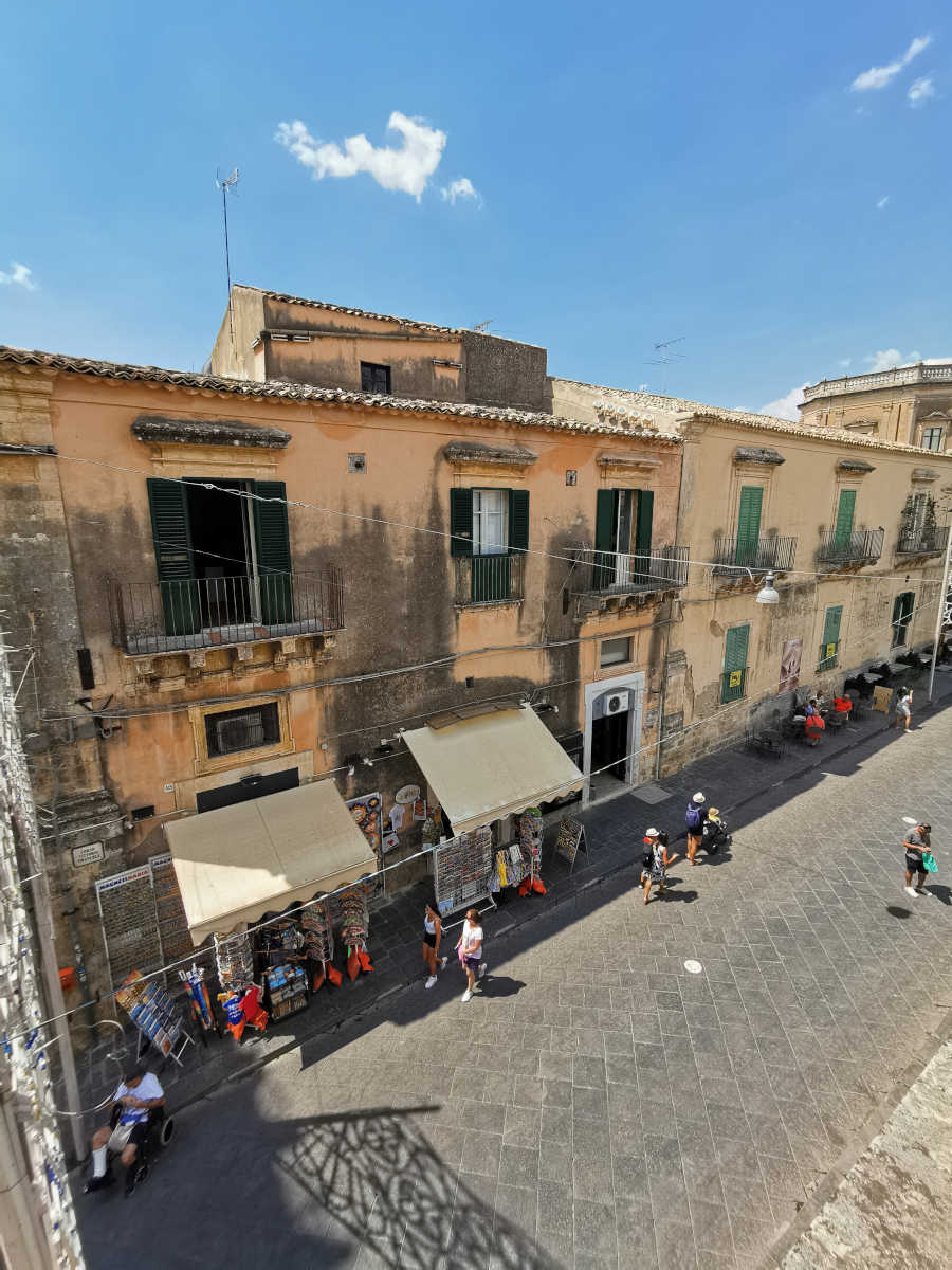 Gasse in Noto 