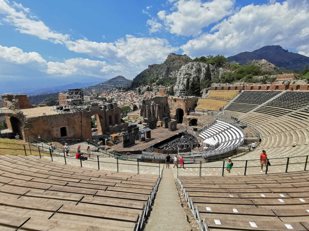 Antike Theater in Taormina