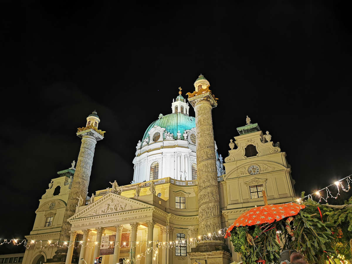 Karlskirche auf dem Art Advent