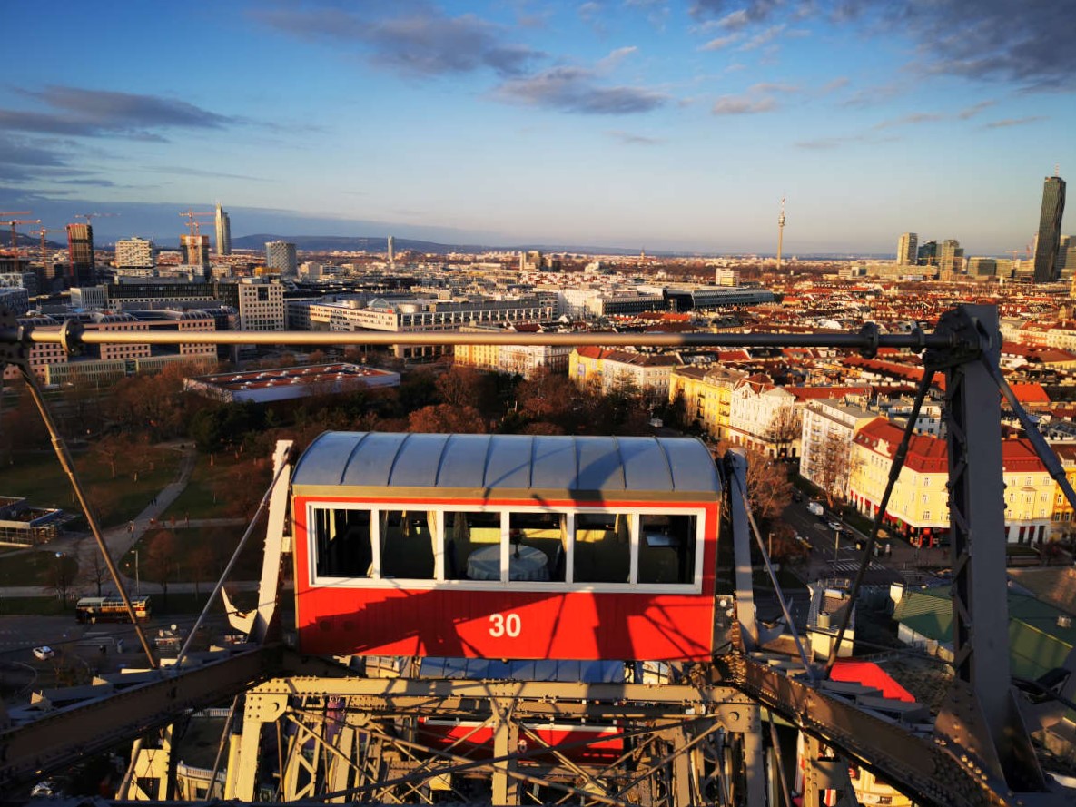 Ausflugsziele für Wien: Riesenrad fahren am Wiener Prater